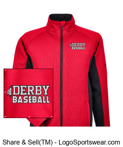 Derby Baseball Mens Jacket MJA3 Design Zoom